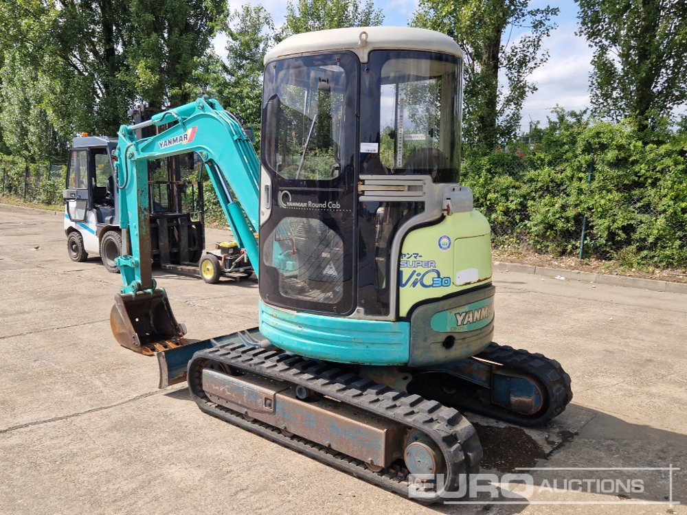Yanmar ViO30 - Mini ekskavatorius: foto 3 Yanmar ViO30 - Mini ekskavatorius: foto 3