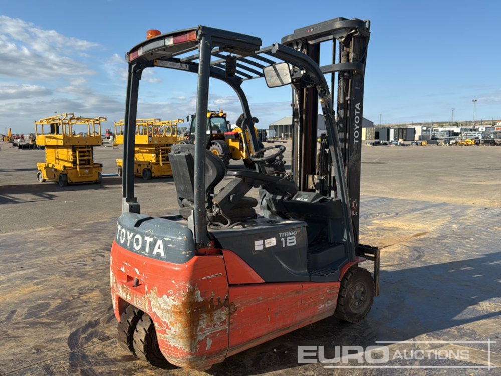 2015 Toyota 8FBET18 - Elektrinis krautuvas: foto 5 2015 Toyota 8FBET18 - Elektrinis krautuvas: foto 5