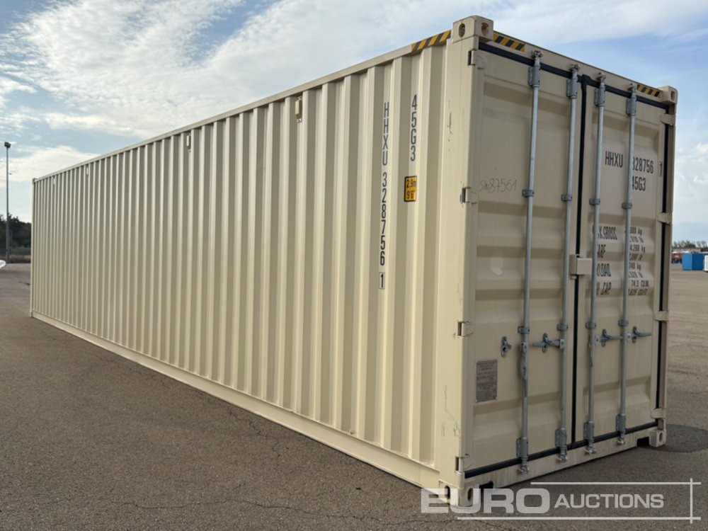 2024 40' HQ Container, One Side Multi-Door, 4 Doors - Jūrinis konteineris: foto 4 2024 40' HQ Container, One Side Multi-Door, 4 Doors - Jūrinis konteineris: foto 4