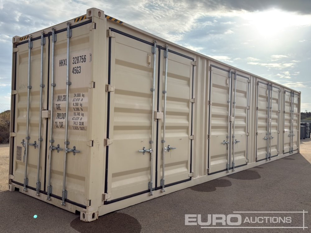 2024 40' HQ Container, One Side Multi-Door, 4 Doors - Jūrinis konteineris: foto 1 2024 40' HQ Container, One Side Multi-Door, 4 Doors - Jūrinis konteineris: foto 1