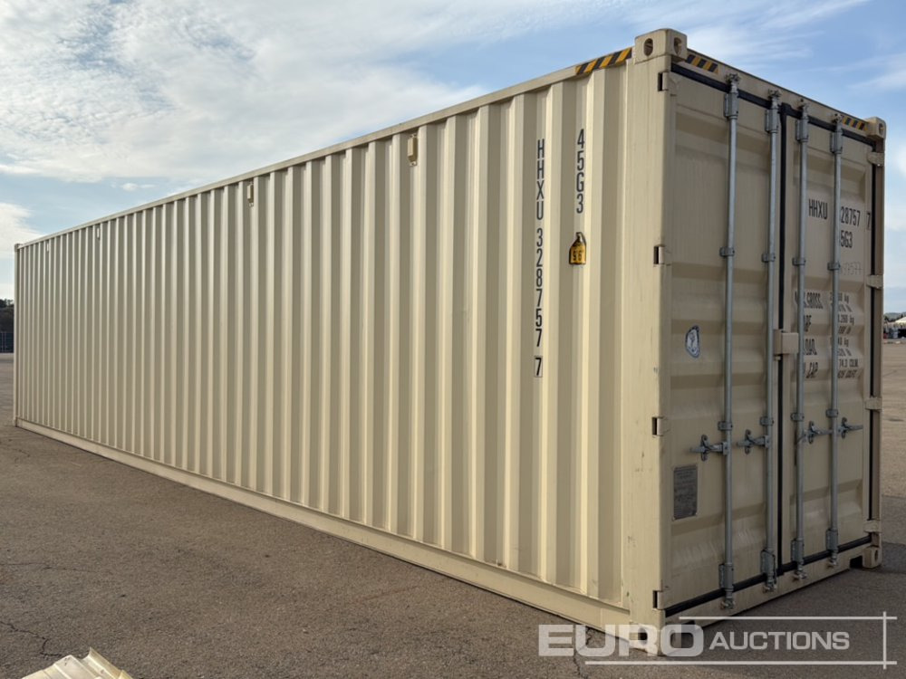 2024 40' HQ Container, One Side Multi-Door, 4 Doors - Jūrinis konteineris: foto 4 2024 40' HQ Container, One Side Multi-Door, 4 Doors - Jūrinis konteineris: foto 4