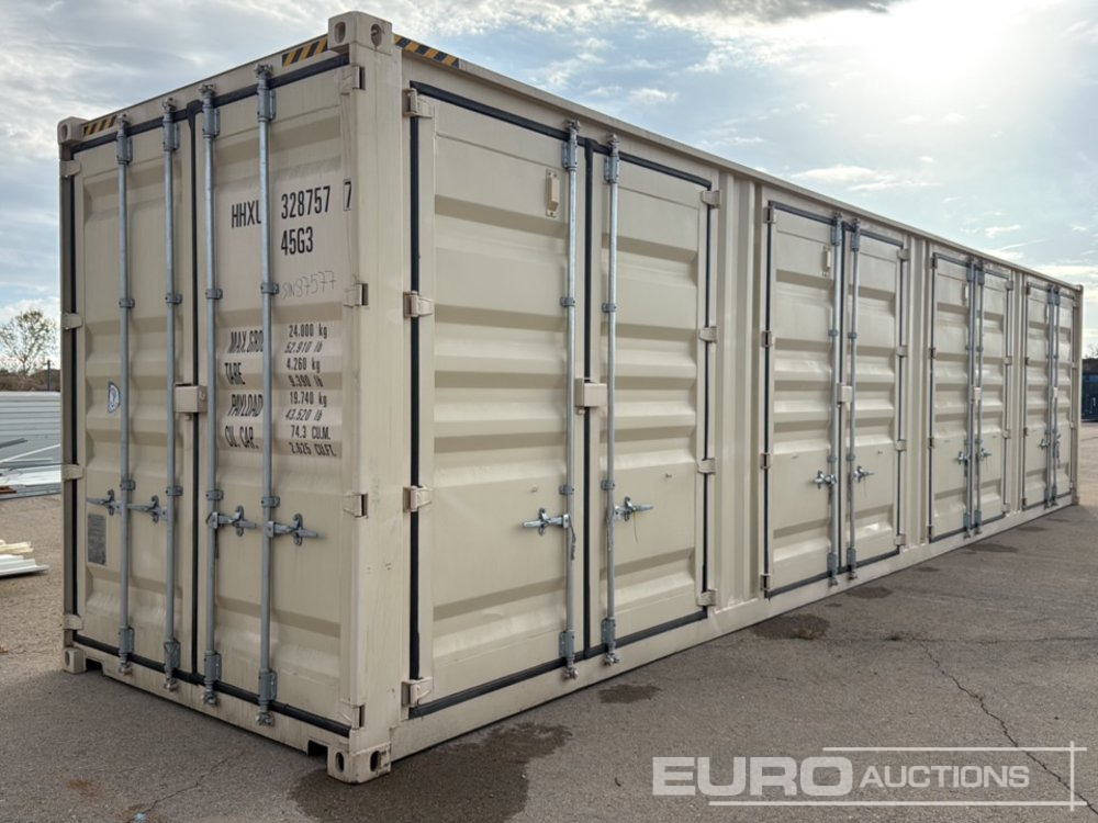 2024 40' HQ Container, One Side Multi-Door, 4 Doors - Jūrinis konteineris: foto 1 2024 40' HQ Container, One Side Multi-Door, 4 Doors - Jūrinis konteineris: foto 1