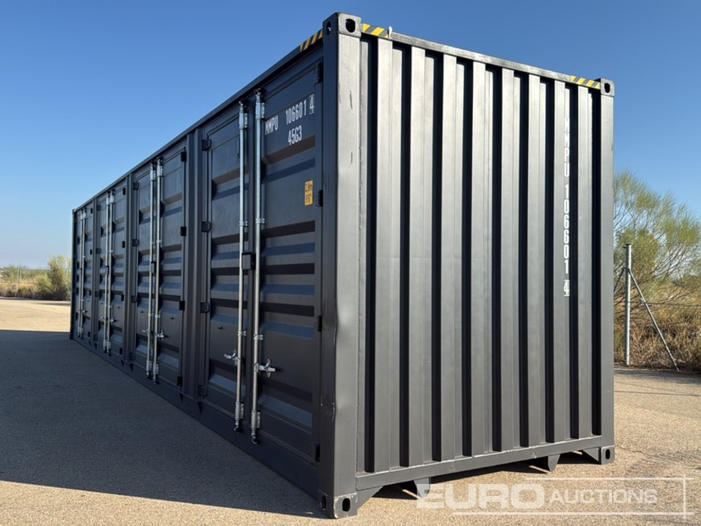 40' HQ Container, One Side Multi Door, 4 Doors / Contenedor - Jūrinis konteineris: foto 2 40' HQ Container, One Side Multi Door, 4 Doors / Contenedor - Jūrinis konteineris: foto 2