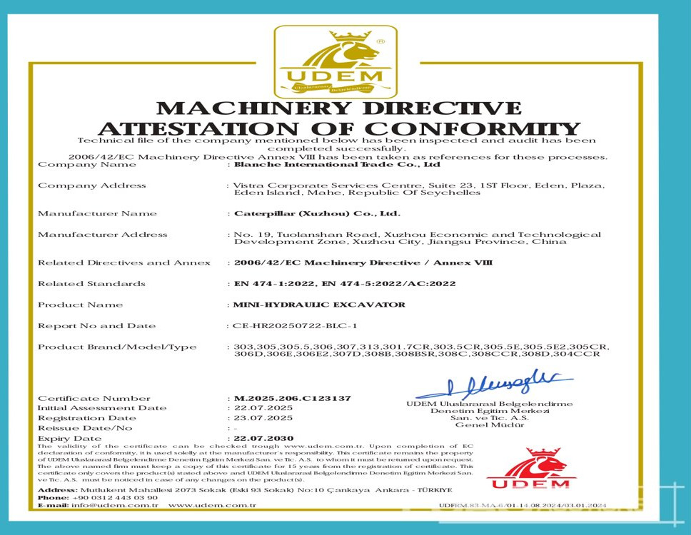 CAT 306 - Mini ekskavatorius: foto 1 CAT 306 - Mini ekskavatorius: foto 1