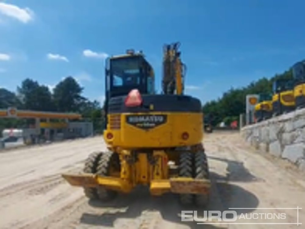 Komatsu PW98MR-6 - Ratinis ekskavatorius: foto 4 Komatsu PW98MR-6 - Ratinis ekskavatorius: foto 4