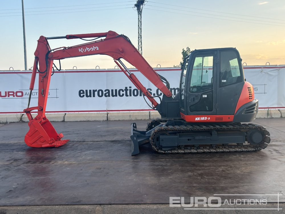 Kubota KX183-3 - Mini ekskavatorius: foto 2 Kubota KX183-3 - Mini ekskavatorius: foto 2