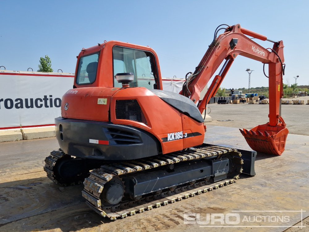Kubota KX185-3 - Mini ekskavatorius: foto 5 Kubota KX185-3 - Mini ekskavatorius: foto 5