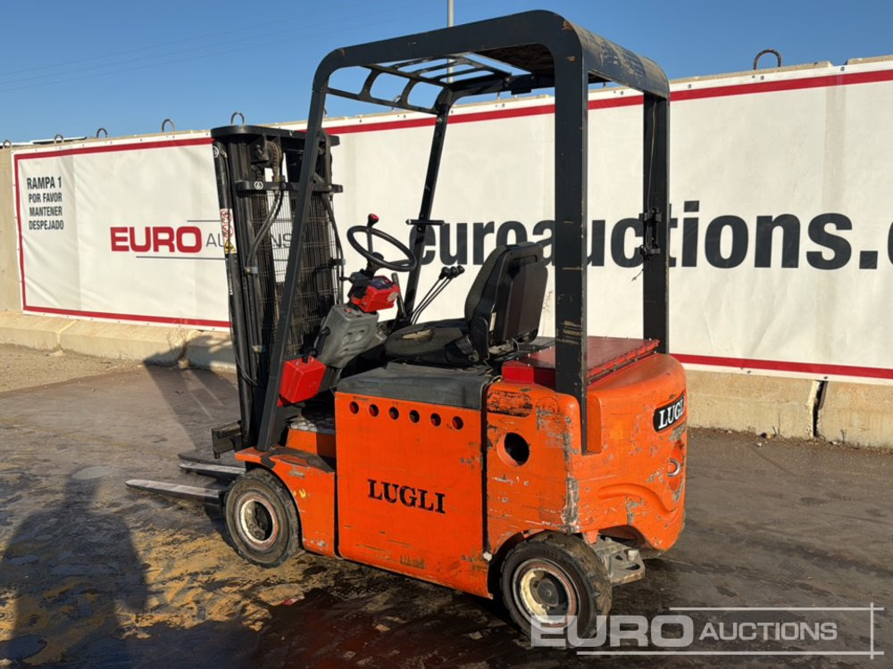 Lugli ETR15 Electric Forklift, Charger / Carretilla Elevadora Eléctrica, Cargador - Šakinis krautuvas: foto 3 Lugli ETR15 Electric Forklift, Charger / Carretilla Elevadora Eléctrica, Cargador - Šakinis krautuvas: foto 3