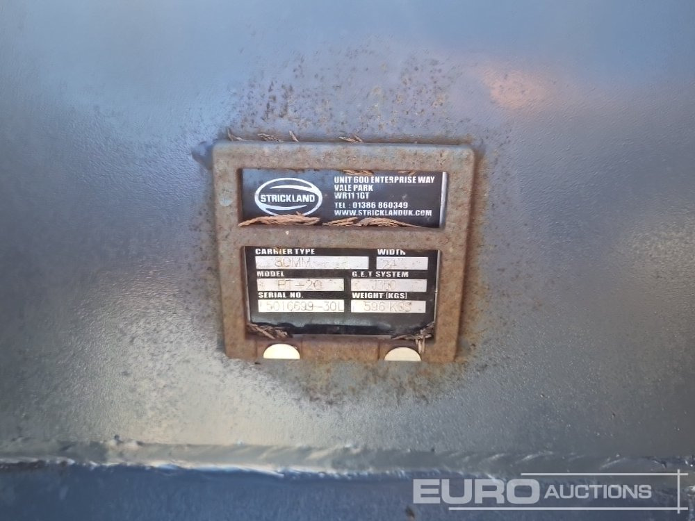 Strickland Set of 21T 18' Digging Bucket (S/N 145756), BT20 24' Digging Bucket (S/N 501669930L) - Kaušas: foto 5 Strickland Set of 21T 18' Digging Bucket (S/N 145756), BT20 24' Digging Bucket (S/N 501669930L) - Kaušas: foto 5