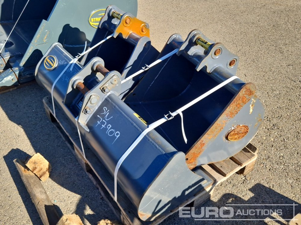 Strickland Set of U27 18" Digging Bucket (S/N 5031006040), U27 24' Digging Bucket (S/N 5025210098BD), U27 348D Cleaning Bucket (S/N 502450674) - Kaušas: foto 4 Strickland Set of U27 18" Digging Bucket (S/N 5031006040), U27 24' Digging Bucket (S/N 5025210098BD), U27 348D Cleaning Bucket (S/N 502450674) - Kaušas: foto 4