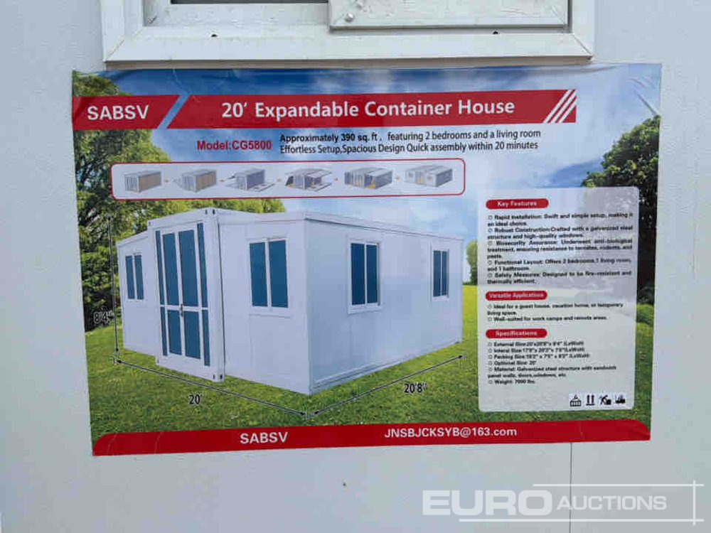 Unused 2024 SABSV CG5800 - Jūrinis konteineris: foto 5 Unused 2024 SABSV CG5800 - Jūrinis konteineris: foto 5