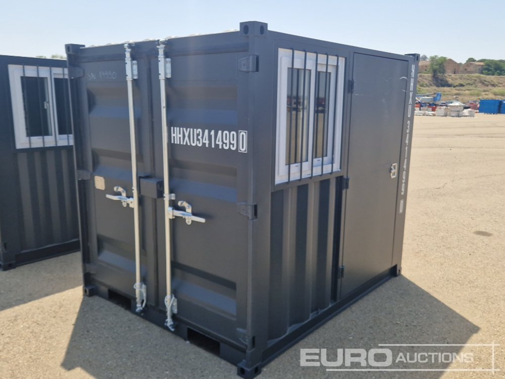 Unused 2025 8' Container, Side Door (2235 x 1845 x 2002mm), Max Load 5130Kg / Contenedor 4,12 m2, Máxima Carga 3760Kg - Jūrinis konteineris: foto 1 Unused 2025 8' Container, Side Door (2235 x 1845 x 2002mm), Max Load 5130Kg / Contenedor 4,12 m2, Máxima Carga 3760Kg - Jūrinis konteineris: foto 1