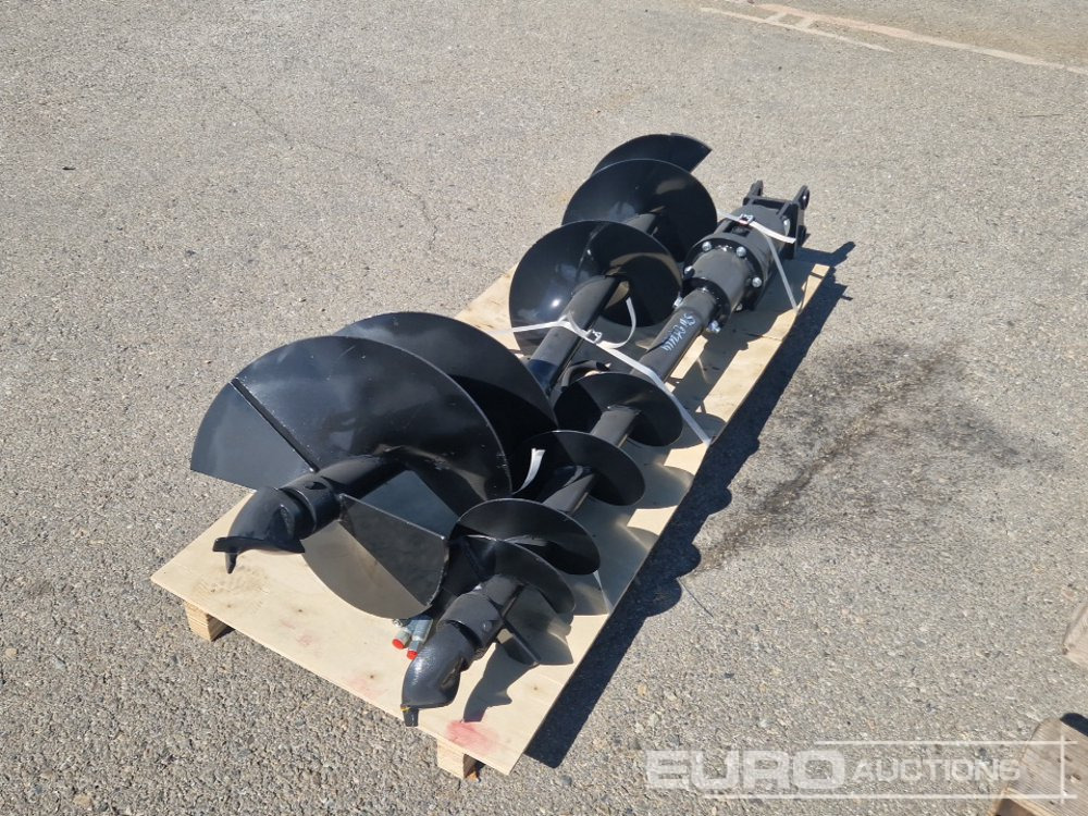 Unused 2025 Captok Auger, Qty (3 of) Auger 8", With 12"/16" Auger Rod to suit 1-2 Ton Excavator - Žemės grąžtas: foto 4 Unused 2025 Captok Auger, Qty (3 of) Auger 8", With 12"/16" Auger Rod to suit 1-2 Ton Excavator - Žemės grąžtas: foto 4