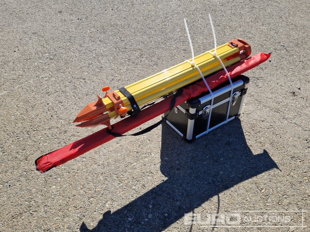 Unused 2025 Captok Self-Leveling Rotary Laser Level With Batteries, Receiver, Tripod, Grade Rod - Garažo įranga: foto 2 Unused 2025 Captok Self-Leveling Rotary Laser Level With Batteries, Receiver, Tripod, Grade Rod - Garažo įranga: foto 2