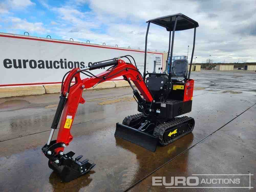 Unused 2025 JPC HT 12 - Mini ekskavatorius: foto 1 Unused 2025 JPC HT 12 - Mini ekskavatorius: foto 1