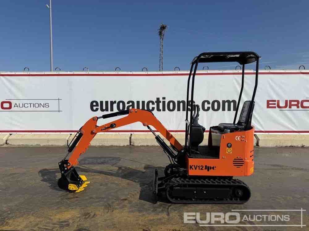 Unused 2025 JPC KV 12 - Mini ekskavatorius: foto 2 Unused 2025 JPC KV 12 - Mini ekskavatorius: foto 2