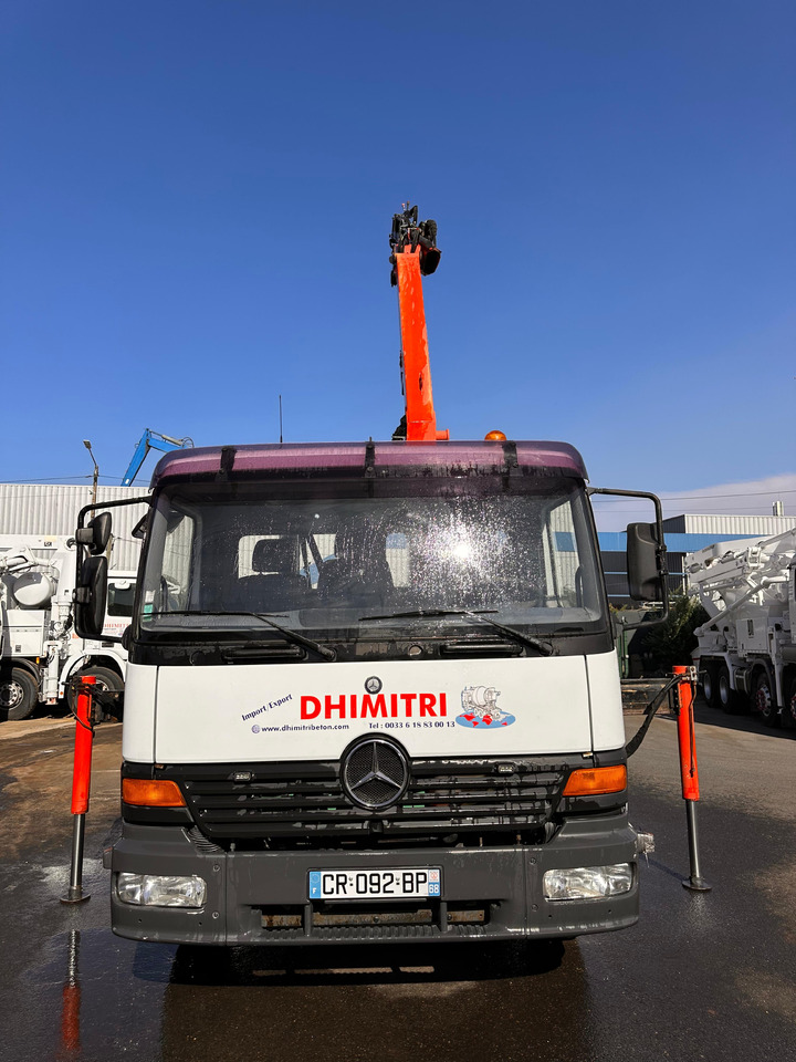 Camion bénne Mercedes Benz MP1 CR-092-BP - Savivartis sunkvežimis, Sunkvežimis su kranu: foto 1 Camion bénne Mercedes Benz MP1 CR-092-BP - Savivartis sunkvežimis, Sunkvežimis su kranu: foto 1