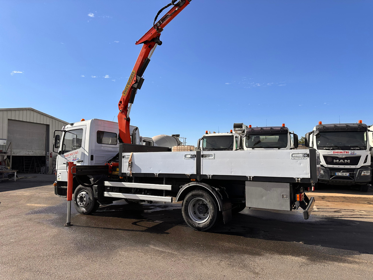 Camion bénne Mercedes Benz MP1 CR-092-BP - Savivartis sunkvežimis, Sunkvežimis su kranu: foto 4 Camion bénne Mercedes Benz MP1 CR-092-BP - Savivartis sunkvežimis, Sunkvežimis su kranu: foto 4