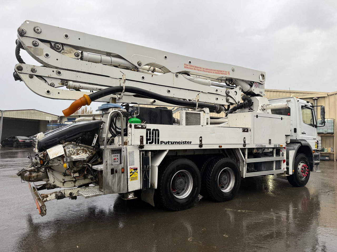 Camion pompe à béton 816-EQD-91 - Betono siurblys: foto 5 Camion pompe à béton 816-EQD-91 - Betono siurblys: foto 5