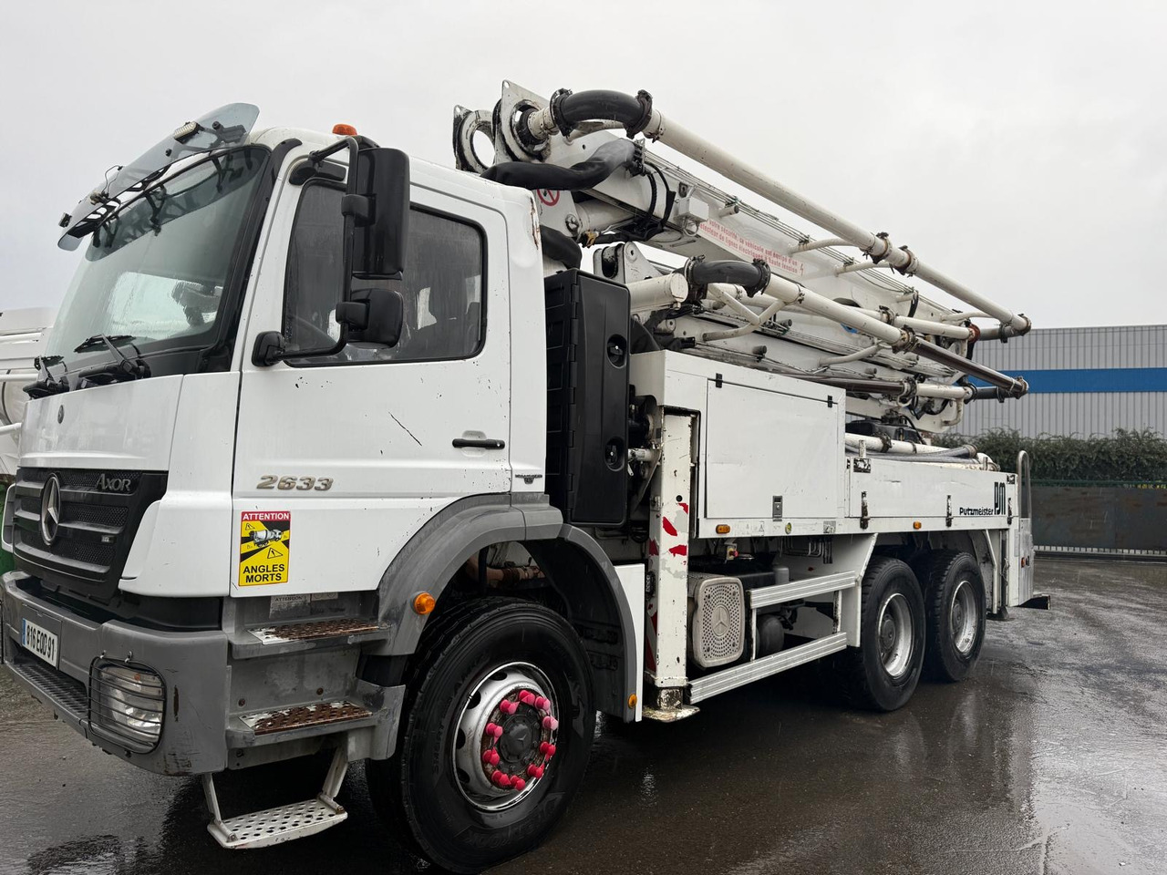 Camion pompe à béton 816-EQD-91 - Betono siurblys: foto 2 Camion pompe à béton 816-EQD-91 - Betono siurblys: foto 2