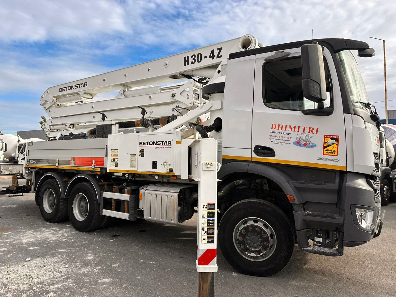 Mercedes-Benz Arocs 2640 - Betono siurblys: foto 2 Mercedes-Benz Arocs 2640 - Betono siurblys: foto 2