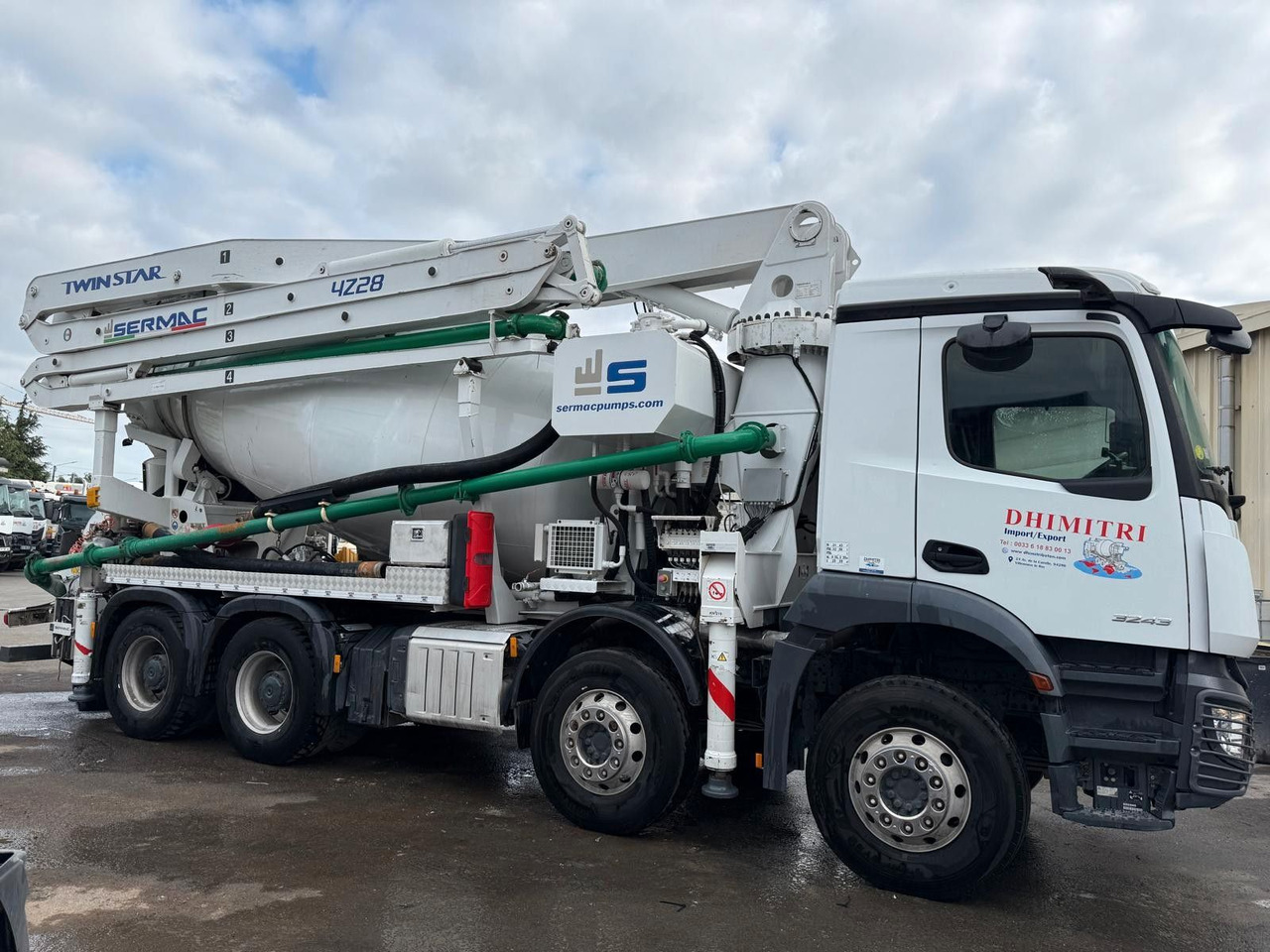 Mercedes-Benz Arocs 3243 - Betonvežis: foto 5 Mercedes-Benz Arocs 3243 - Betonvežis: foto 5