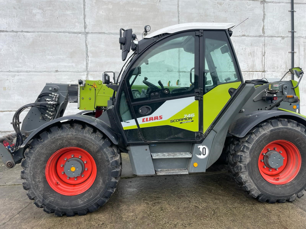Claas Scorpion 746 Variopower - Krautuvas: foto 1 Claas Scorpion 746 Variopower - Krautuvas: foto 1