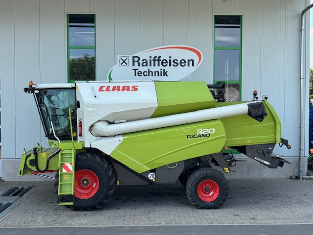 Claas Tucano 320 - Derliaus nuėmimo kombainas: foto 1 Claas Tucano 320 - Derliaus nuėmimo kombainas: foto 1