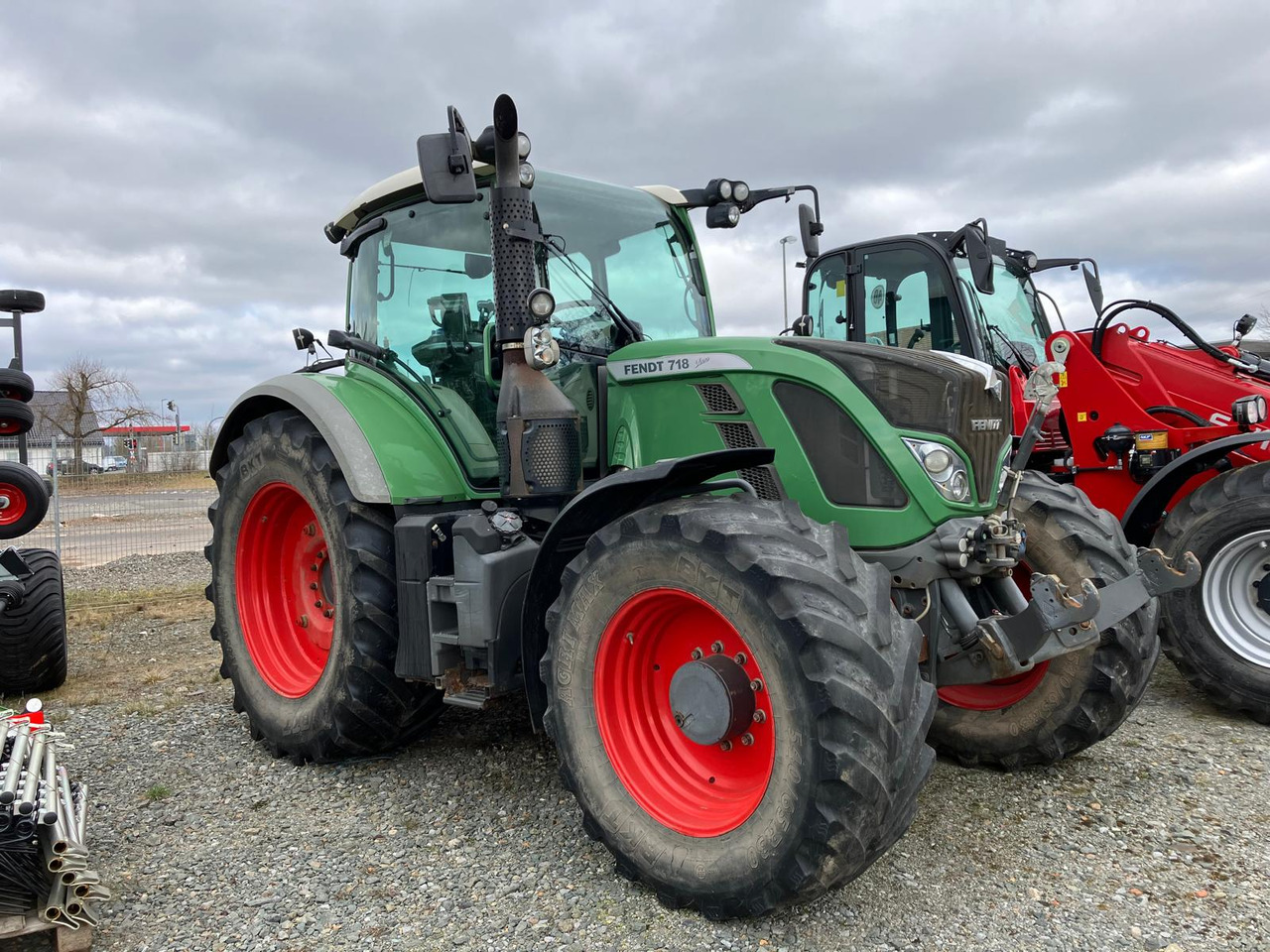 Fendt 718 Vario Profi - Traktorius: foto 1 Fendt 718 Vario Profi - Traktorius: foto 1
