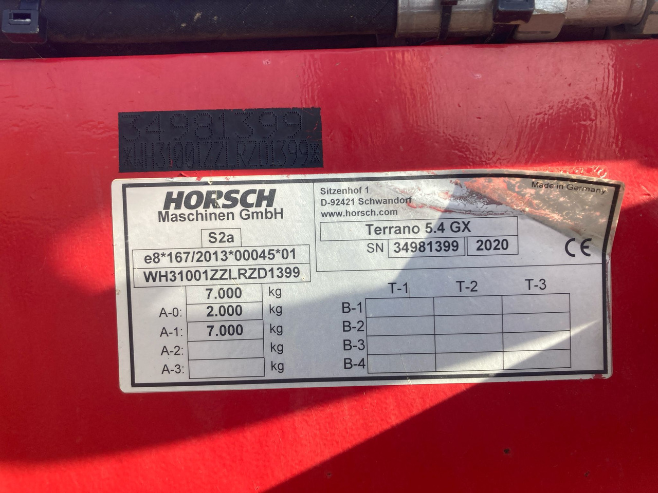 Horsch Terrano 5.4 GX - Kultivatorius: foto 3 Horsch Terrano 5.4 GX - Kultivatorius: foto 3