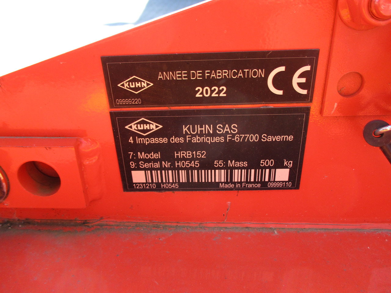 Kuhn Kreiselegge HRB 152 - Žemės dirbimo technika: foto 2 Kuhn Kreiselegge HRB 152 - Žemės dirbimo technika: foto 2