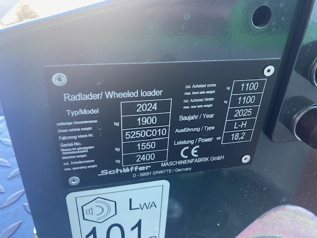 Schäffer Hoflader Typ 2024 - Ratinis krautuvas: foto 2 Schäffer Hoflader Typ 2024 - Ratinis krautuvas: foto 2