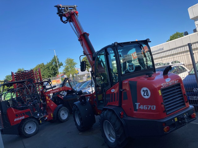 Schäffer Teleradlader Typ 4670 T-2 - Krautuvas: foto 1 Schäffer Teleradlader Typ 4670 T-2 - Krautuvas: foto 1