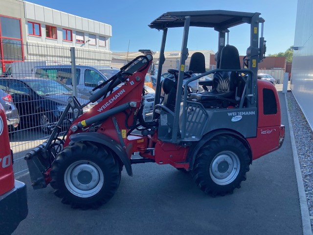 Weidemann 1260 Hoflader - Ratinis krautuvas: foto 1 Weidemann 1260 Hoflader - Ratinis krautuvas: foto 1