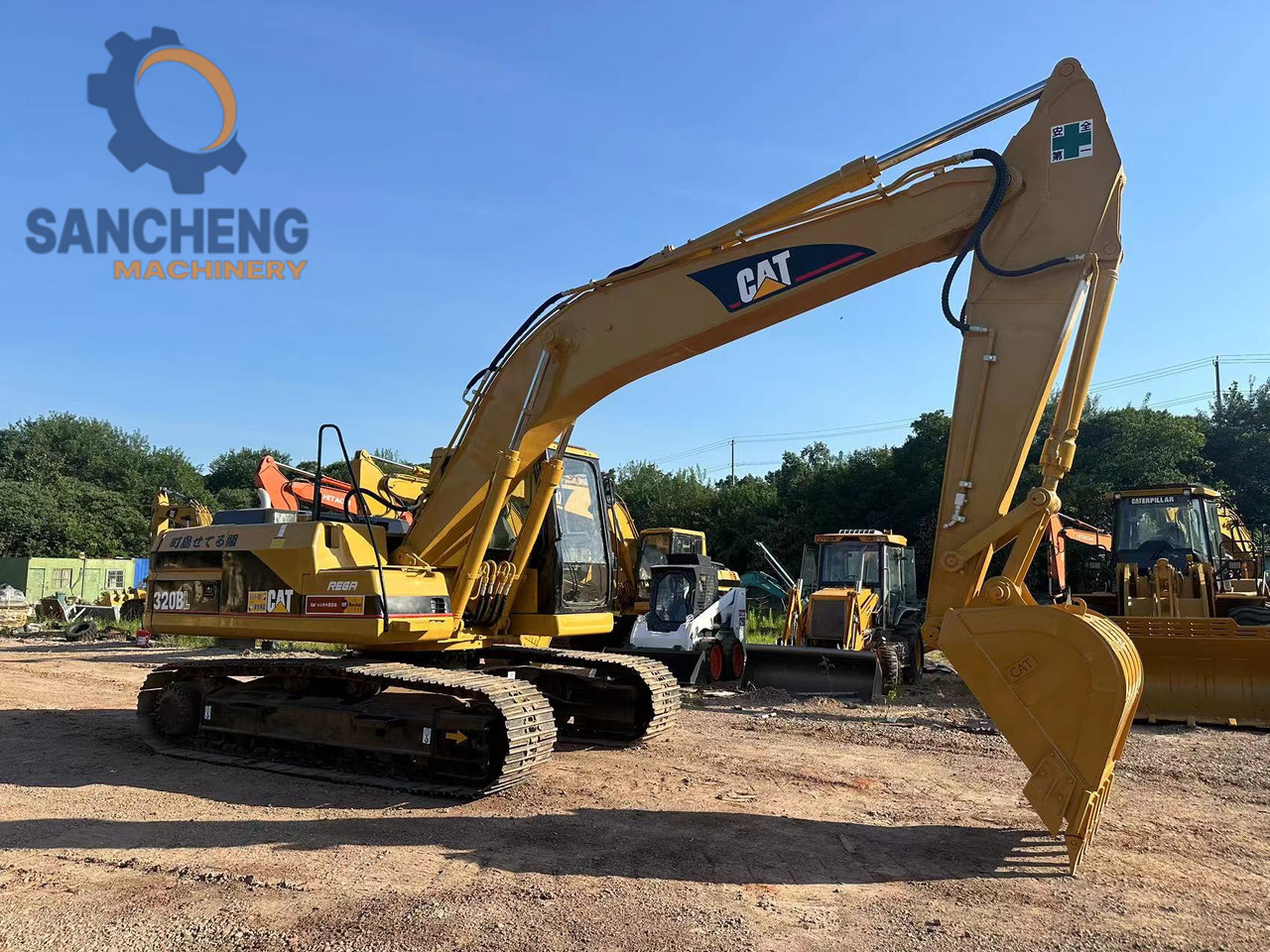 CATERPILLAR 320B - Vikšrinis ekskavatorius: foto 5 CATERPILLAR 320B - Vikšrinis ekskavatorius: foto 5