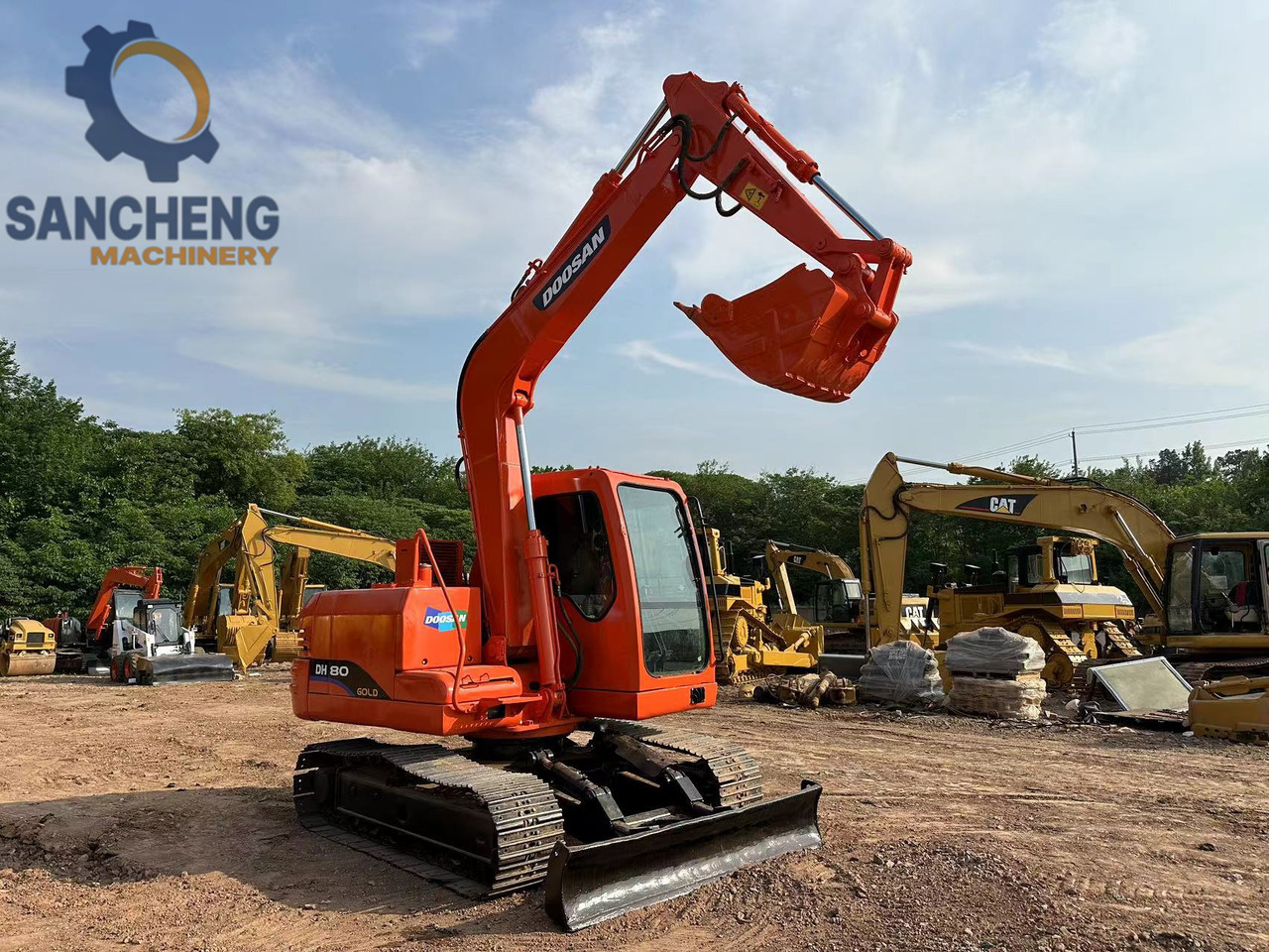 DOOSAN DH80 - Vikšrinis ekskavatorius: foto 1 DOOSAN DH80 - Vikšrinis ekskavatorius: foto 1