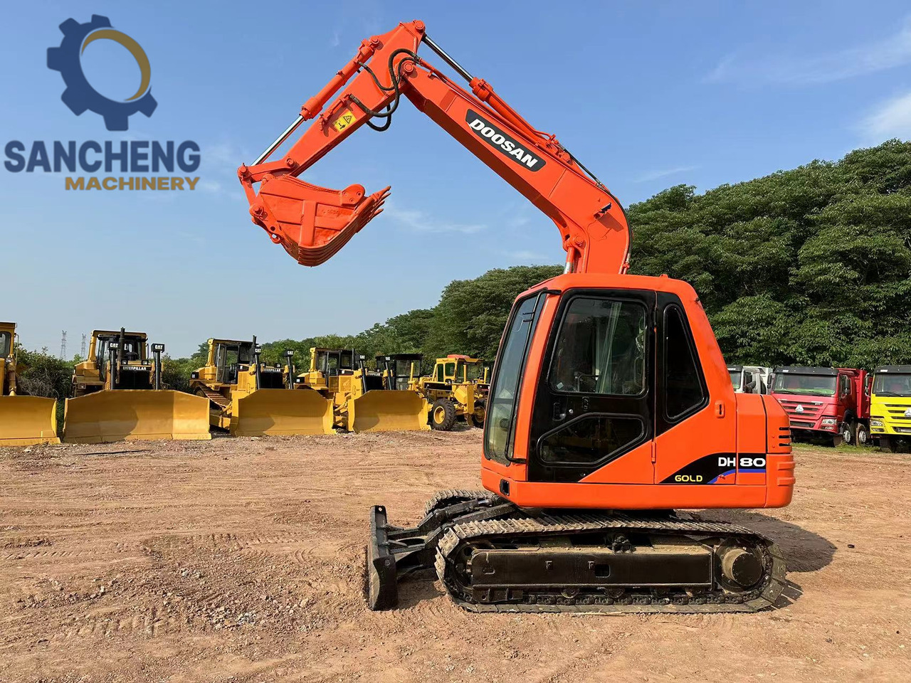 DOOSAN DH80 Mini Excavator - Vikšrinis ekskavatorius: foto 5 DOOSAN DH80 Mini Excavator - Vikšrinis ekskavatorius: foto 5