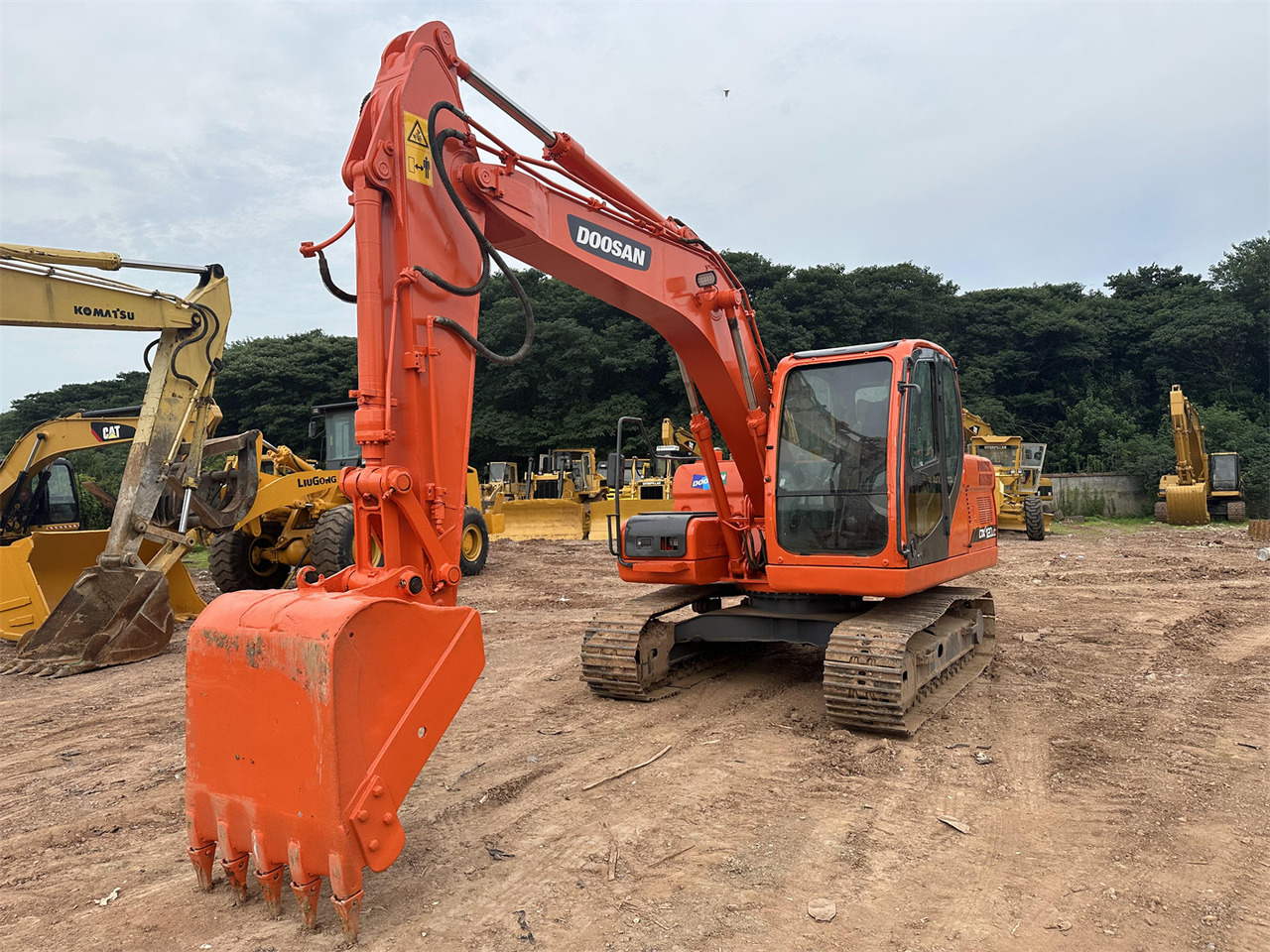Doosan DX120 - Vikšrinis ekskavatorius: foto 4 Doosan DX120 - Vikšrinis ekskavatorius: foto 4