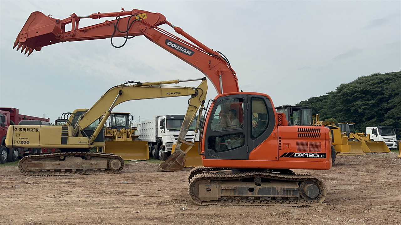 Doosan DX120 - Vikšrinis ekskavatorius: foto 1 Doosan DX120 - Vikšrinis ekskavatorius: foto 1