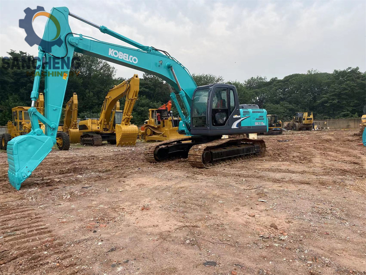 KOBELCO SK210LC-8 - Vikšrinis ekskavatorius: foto 2 KOBELCO SK210LC-8 - Vikšrinis ekskavatorius: foto 2