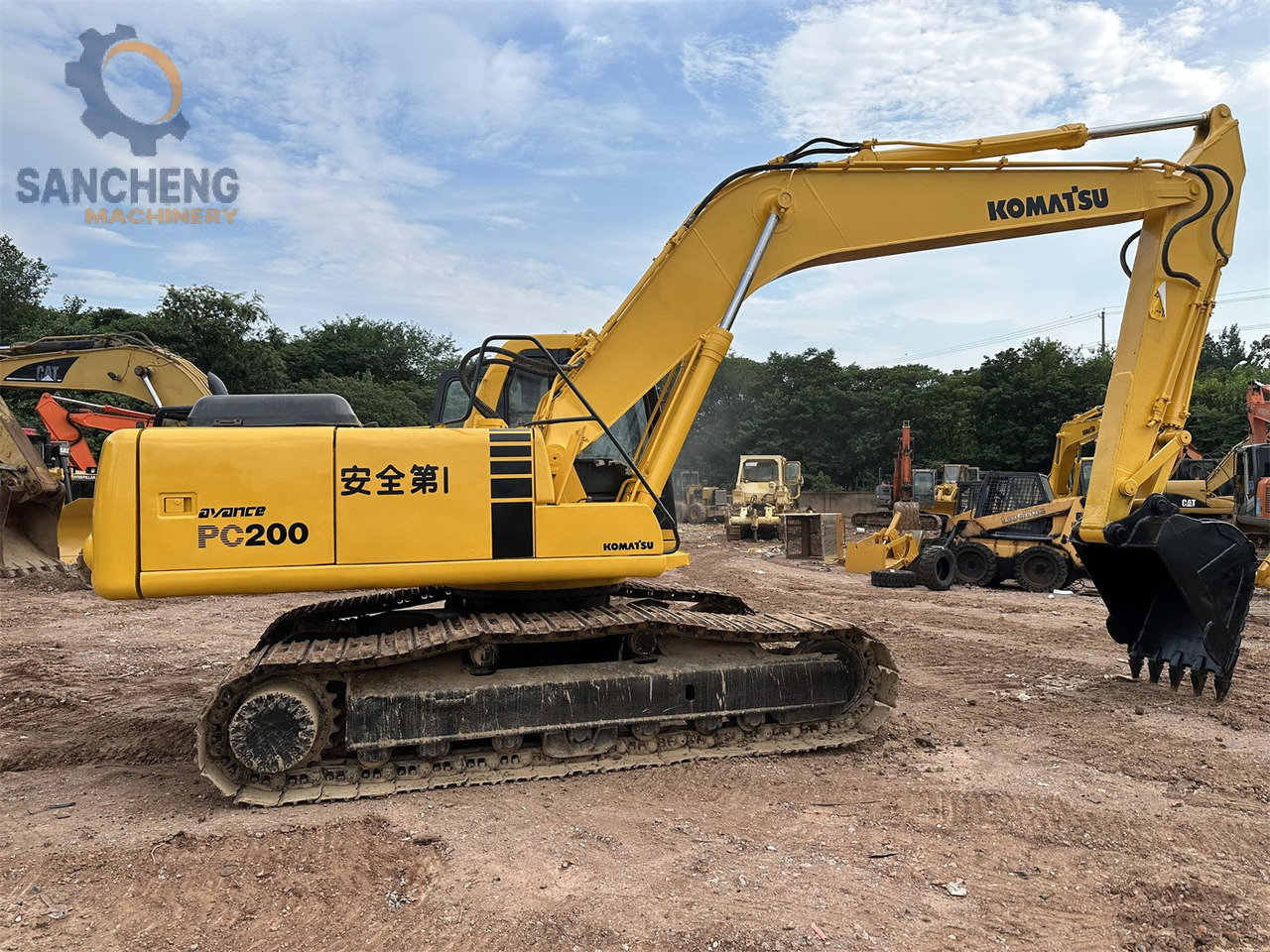 KOMATSU PC200-6 - Vikšrinis ekskavatorius: foto 2 KOMATSU PC200-6 - Vikšrinis ekskavatorius: foto 2