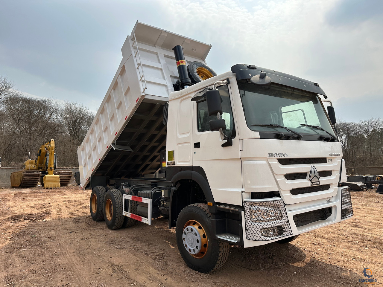 Savivartis sunkvežimis pervežimui sunkiosios technikos SINOTRUK Howo Dump truck 371: foto 9