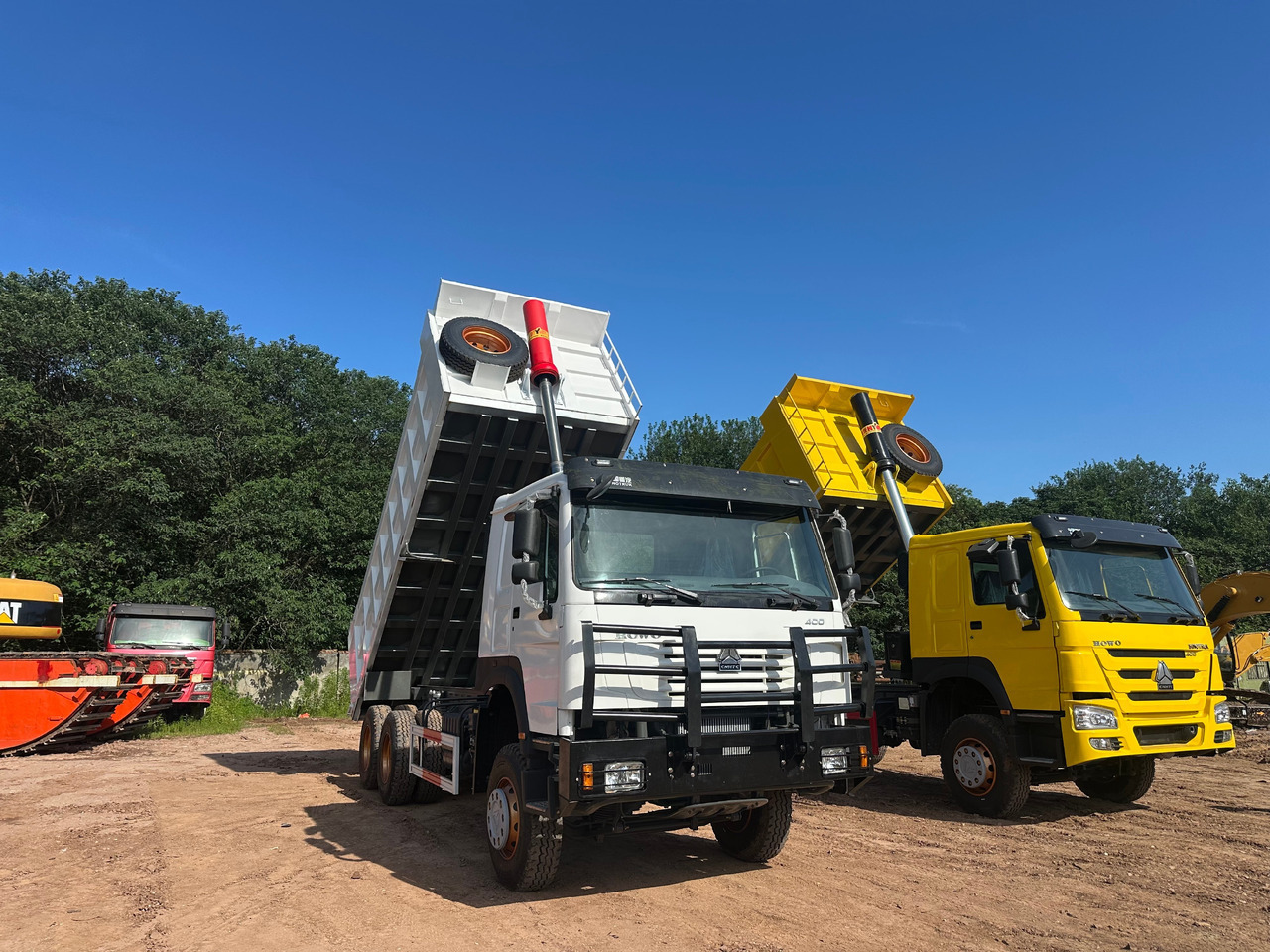 Savivartis sunkvežimis Sinotruk HOWO 400hp 6x4 tipper truck: foto 8