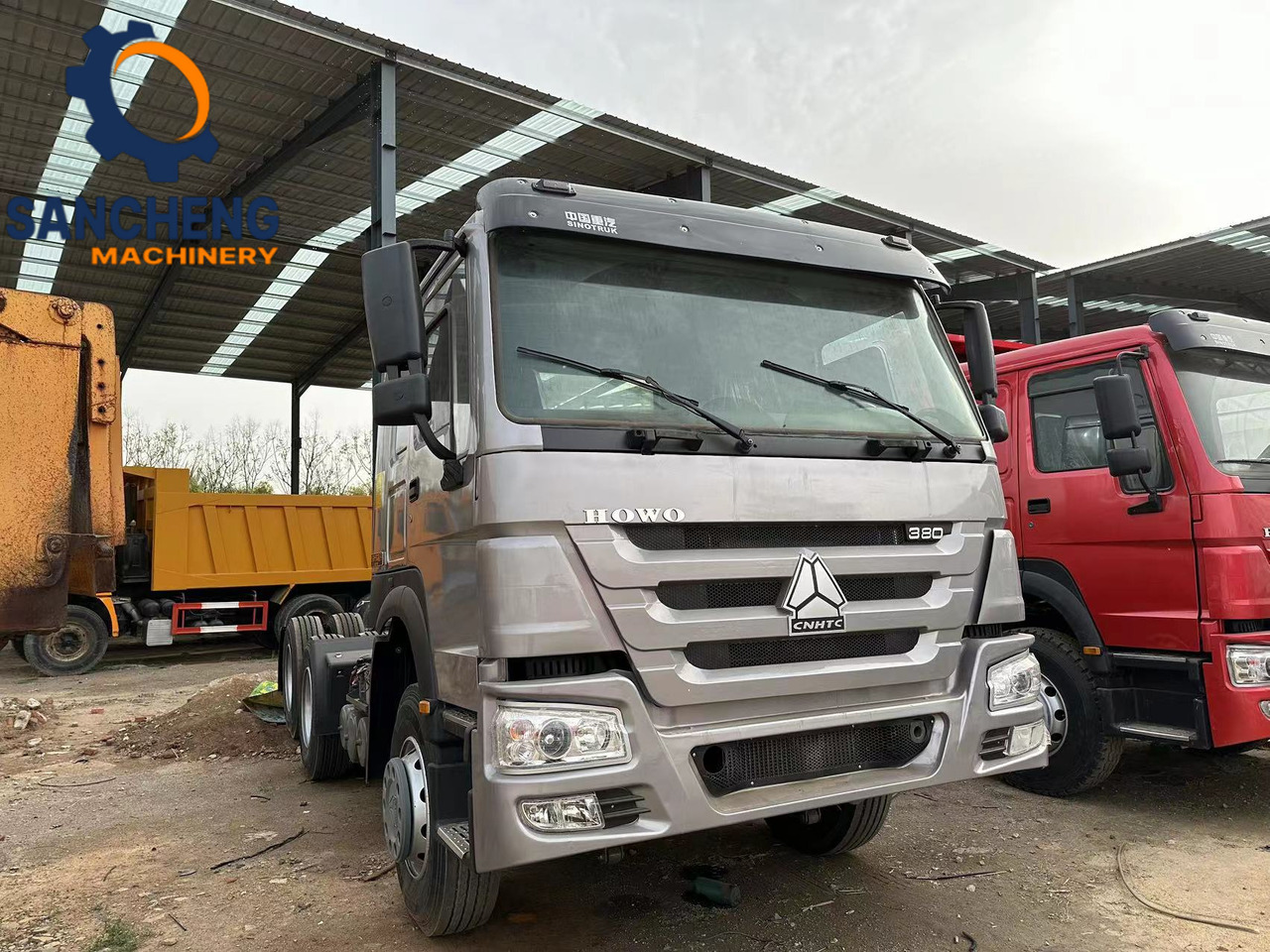 Sinotruk HOWO 380hp 6X4 Tractor - Vilkikas: foto 3 Sinotruk HOWO 380hp 6X4 Tractor - Vilkikas: foto 3