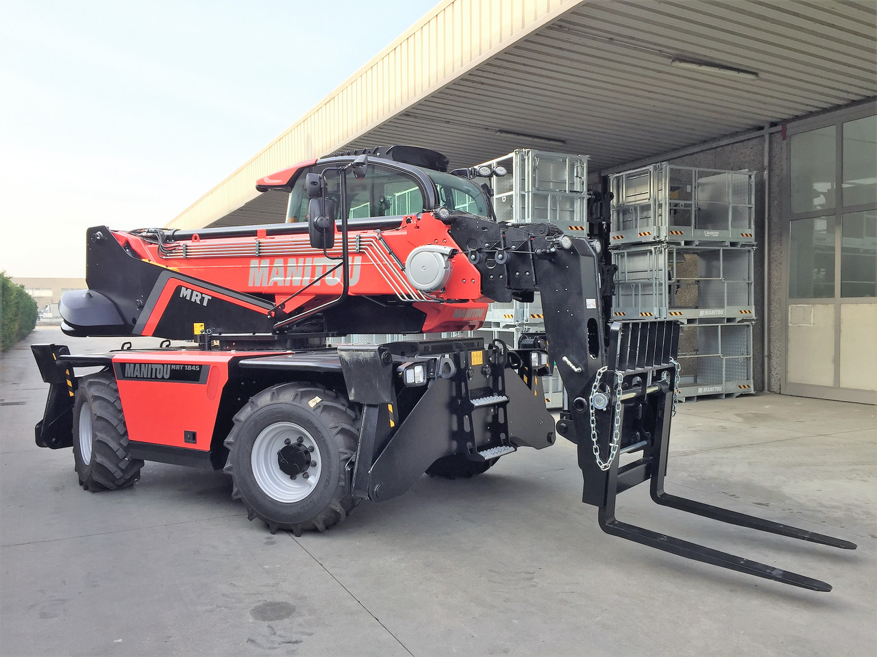 Manitou MRT 1845 360° 115D VISION - Teleskopinis krautuvas: foto 4 Manitou MRT 1845 360° 115D VISION - Teleskopinis krautuvas: foto 4