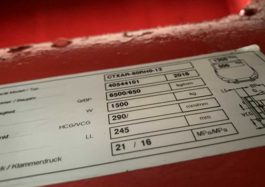 Auramo CTXAR-60RH0-13 - Replės - Šakinis krautuvas: foto 2 Auramo CTXAR-60RH0-13 - Replės - Šakinis krautuvas: foto 2