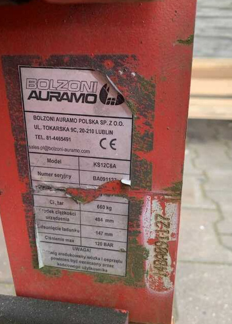 Auramo KS12C6A, Kartonklammer - Replės - Krovimo technika: foto 3 Auramo KS12C6A, Kartonklammer - Replės - Krovimo technika: foto 3