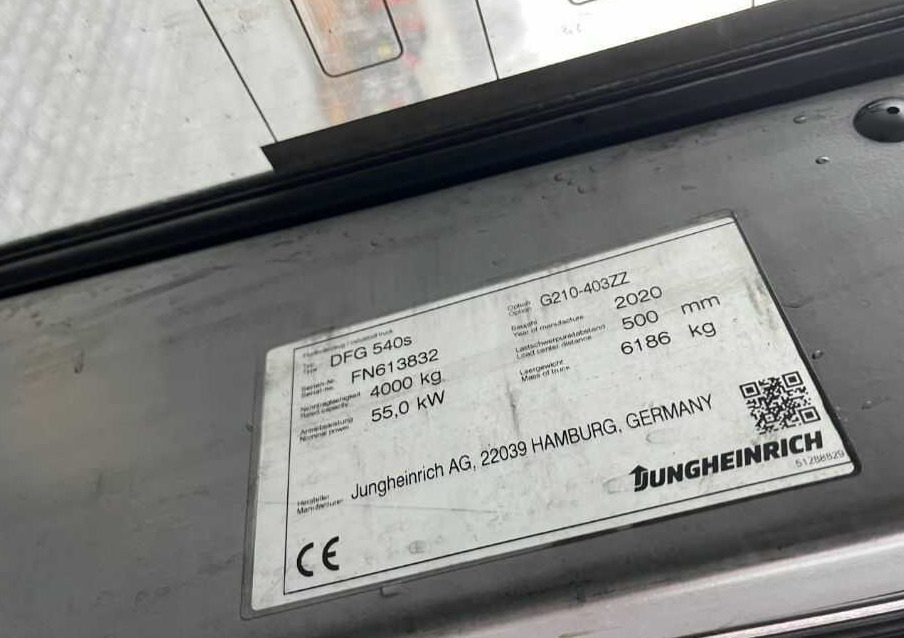 Jungheinrich DFG540s - Dyzelinis krautuvas: foto 4 Jungheinrich DFG540s - Dyzelinis krautuvas: foto 4