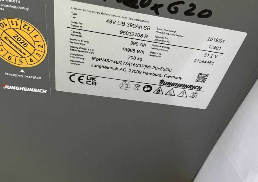 Jungheinrich EFG215 - Elektrinis krautuvas: foto 5 Jungheinrich EFG215 - Elektrinis krautuvas: foto 5