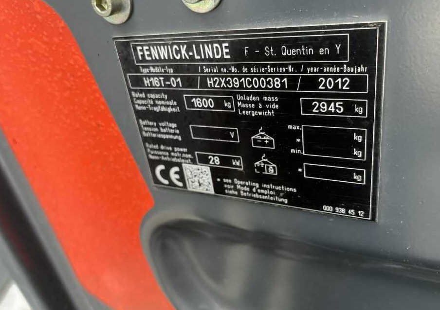 Linde H16T-01 - Dujinis krautuvas: foto 4 Linde H16T-01 - Dujinis krautuvas: foto 4